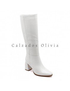 Calzados y zapatos ID-6375A BLANCO 2