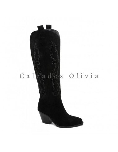 Zapatos y Calzados ID-2537A NEGRO