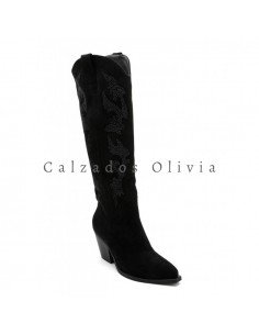Calzados y zapatos ID-2538A NEGRO 2