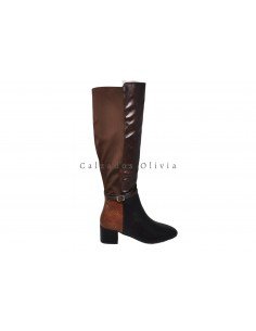 Calzados y Zapatos BTT-5548B BROWN-SNAKE