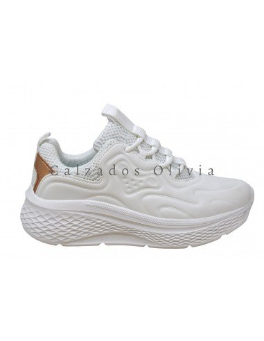 Zapatos y Calzados EMS-LL-221 WHITE