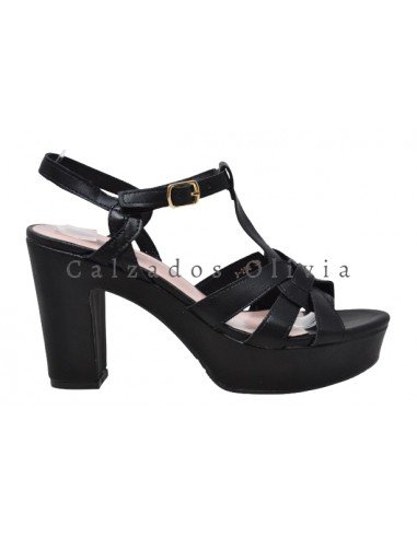 Zapatos y Calzados CT-J-292 NEGRO