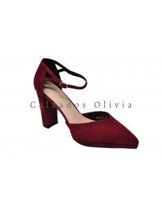 Calzados y zapatos CT-588-572 BURDEOS 2