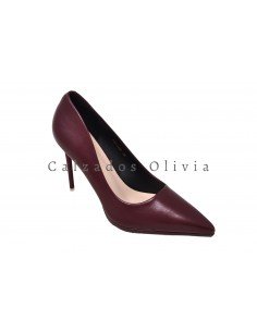 Calzados y zapatos CT-588-586 BURDEOS 2
