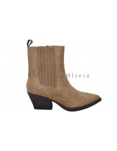Calzados y Zapatos EMS-YY-121 CAMEL (Piel)