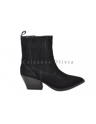 Zapatos y Calzados EMS-YY-121 BLACK (Piel)
