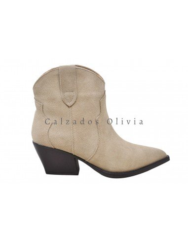 Zapatos y Calzados EMS-YY-122 BEIGE(Piel)