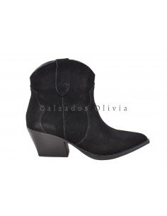 Calzados y Zapatos EMS-YY-122 BLACK (Piel)