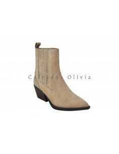 Calzados y zapatos EMS-YY-121 BEIGE (Piel) 2