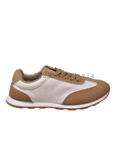 Zapatos y Calzados EMS-SL-766 BEIGE-KAKI