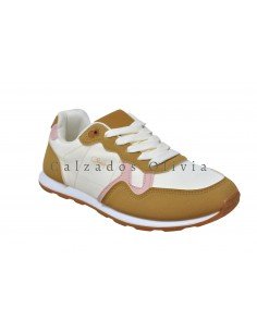 Calzados y zapatos EMS-SL-768 KAKI-BEIGE 2
