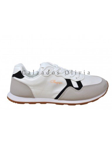 Zapatos y Calzados EMS-SL-768 WHITE-GREY