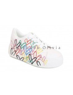 Calzados y Zapatos TY-LHD112 WHITE