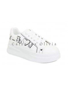 Calzados y Zapatos TY-LHD115 WHITE