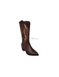 Calzados y zapatos SSM-YG870 MARRON 2