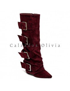 Calzados y zapatos ID-7677A-1 WINE 2
