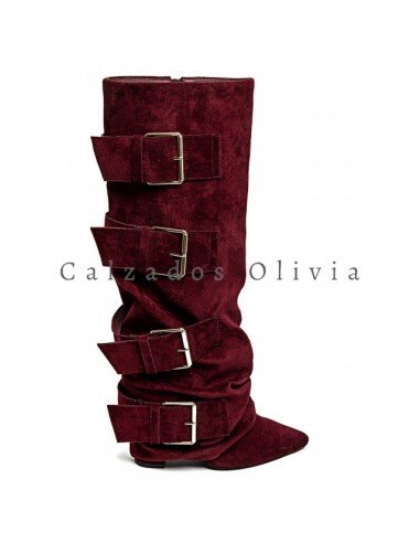 Zapatos y Calzados ID-7677A-1 WINE