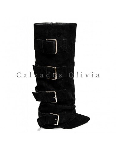 Zapatos y Calzados ID-7677A-1 BLACK
