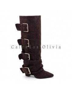 Calzados y Zapatos ID-7677A-1 BROWN