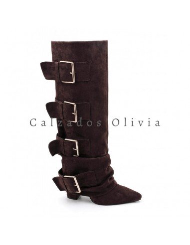 Zapatos y Calzados ID-7677A-1 BROWN