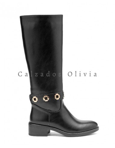 Zapatos y Calzados REB-68339 BLACK