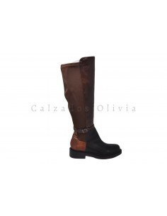 Calzados y Zapatos BTT-5550 BROWN/SNAKE
