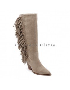 Calzados y zapatos ID-2532A KAKI 2