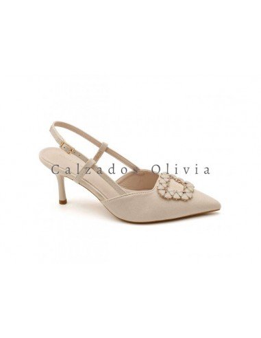 Zapatos y Calzados ID-1890 BEIGE