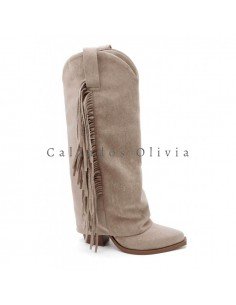 Calzados y Zapatos ID-2555A KAKI