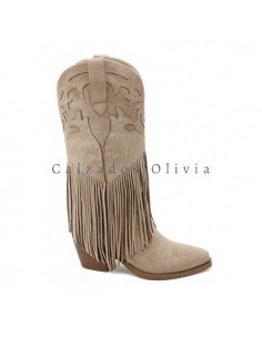 Calzados y Zapatos ID-2553A KAKI