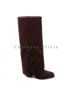 Calzados y Zapatos ID-2558A BROWN