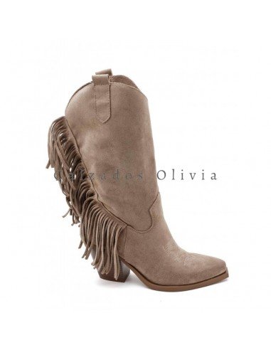 Zapatos y Calzados ID-2556A KAKI