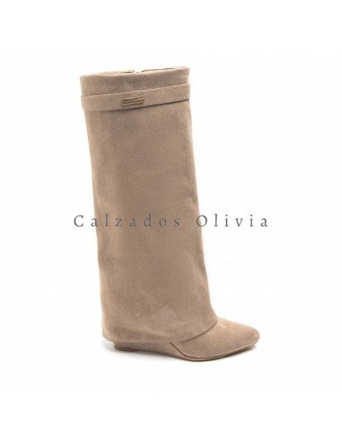 Zapatos y Calzados ID-9623-1 KAKI