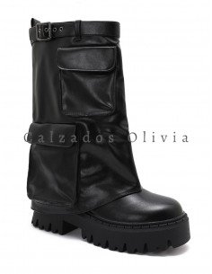 Calzados y zapatos OT-WZ-120 BLACK PU 2