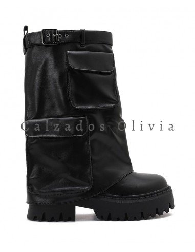 Zapatos y Calzados OT-WZ-120 BLACK PU
