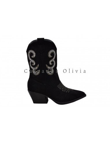 Zapatos y Calzados EMS-YY-97 BLACK
