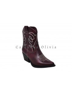 Calzados y zapatos EMS-YY-101 WINE 2