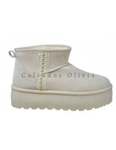 Calzados y Zapatos EMS-SL-727 BEIGE