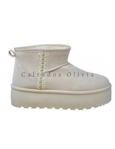 Zapatos y Calzados EMS-SL-727 BEIGE