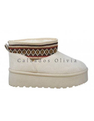 Zapatos y Calzados EMS-SL-729 BEIGE