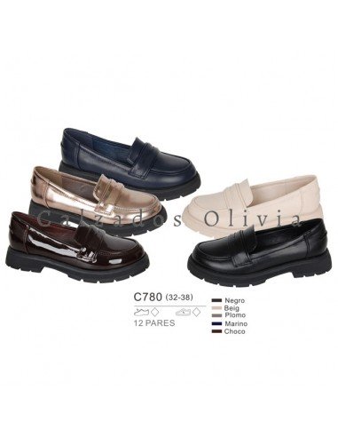 Zapatos y Calzados PP-C780 (32-38)