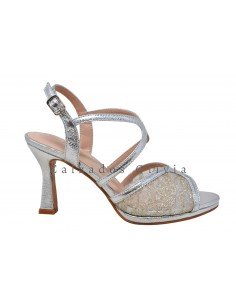 Calzados y Zapatos SSM-WXL903 PLATA