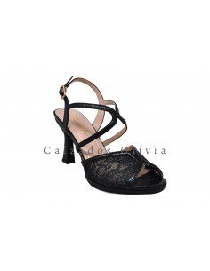 Calzados y zapatos SSM-WXL903 NEGRO 2