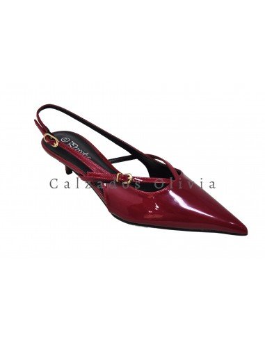 Zapatos y Calzados SSM-HY389 BURDEOS