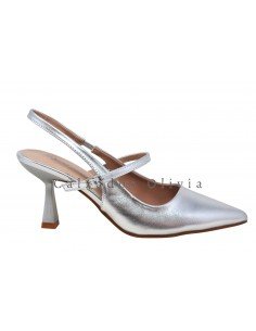 Calzados y Zapatos SSM-HY390 PLATA