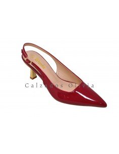 Calzados y zapatos SSM-YZ500 BURDEOS 2