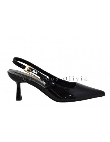 Zapatos y Calzados SSM-YZ395 NEGRO