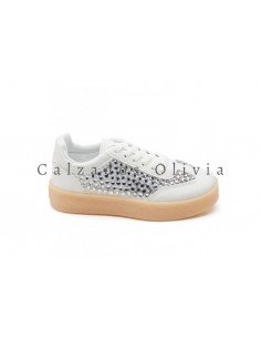 Calzados y Zapatos ID-9028 WHITE