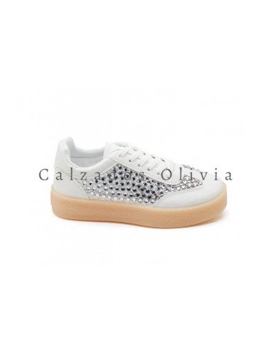 Zapatos y Calzados ID-9028 WHITE