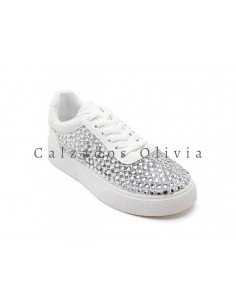 Calzados y zapatos ID-9029 WHITE 2